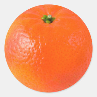 Clementine oranje Sticker