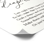 Clementine Sinaasappels en Greenery Late Night Dia Poster (Hoek)