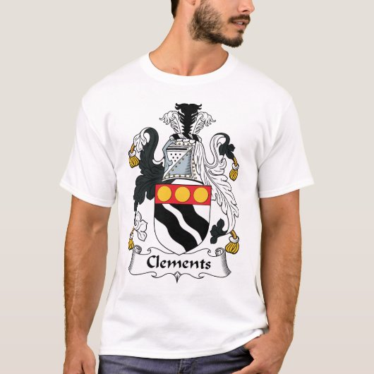 Clements Family Crest T-shirt (Voorkant)