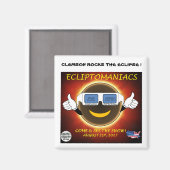 CLEMSON ECLIPSE MAGNET (Recto/Verso)