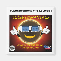CLEMSON ECLIPSE MAGNET