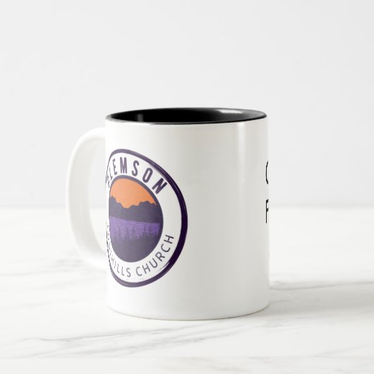 Clemson Foothills Church Café Mug (Devant gauche)