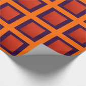 Clemson Kleur Wrapping Paper-Design 2 Cadeaupapier (Hoek)