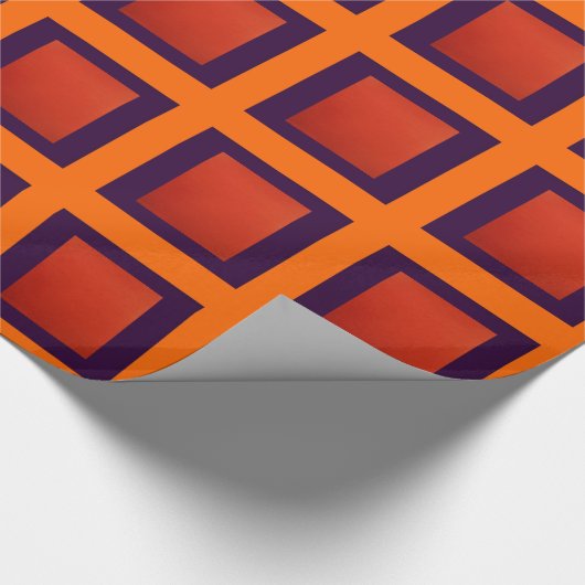 Clemson Kleur Wrapping Paper-Design 2 Cadeaupapier (Hoek)