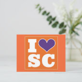 Clemson (SC) Uitnodiging voor achterklep (Staand voorkant)