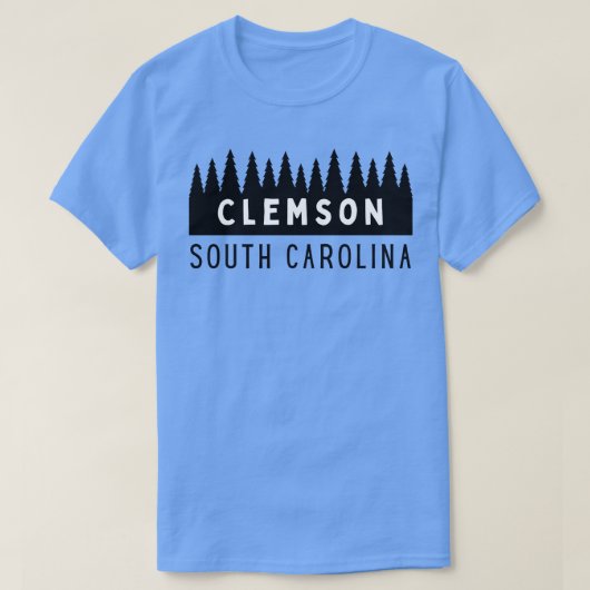 Clemson South Carolina SC Toeristische souvenir T-shirt (Design voorkant)