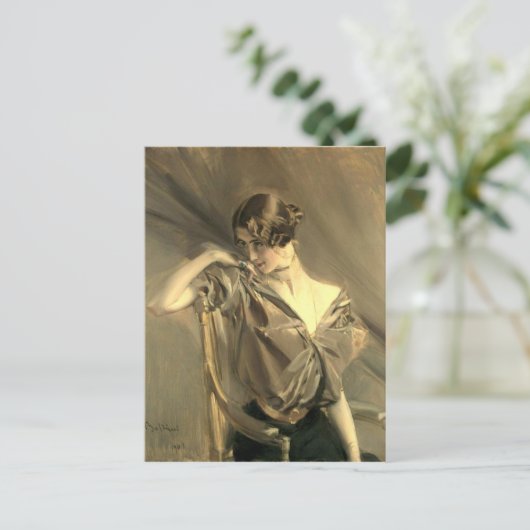 Cleo de Merode - Boldini Briefkaart (Staand voorkant)