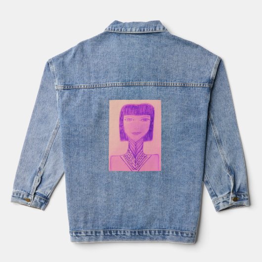 Cleo Denim Jacket (Achterkant)