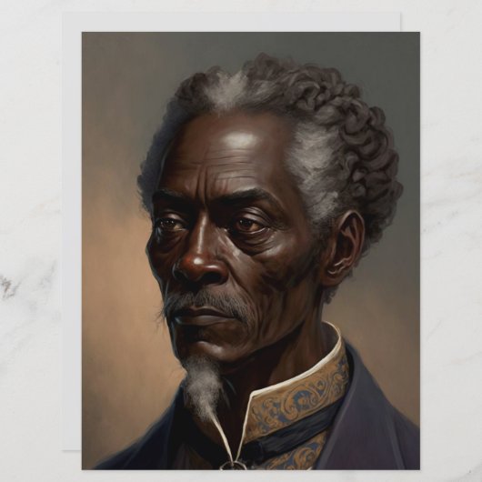 Cleon Porträt Gemälde (Voorkant / Achterkant)