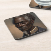 Cleon Porträt Gemälde Bier Onderzetter (Linkerzijde)