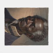 Cleon Porträt Gemälde Fleece Deken (Voorkant (Horizontaal))