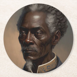 Cleon Porträt Gemälde Ronde Kartonnen Onderzetter