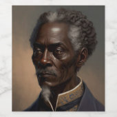 Cleon Porträt Gemälde Wijn Etiket (Enkel label)