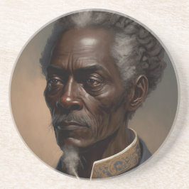 Cleon Porträt Gemälde Zandsteen Onderzetter