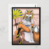 Cleopatra Briefkaart (Voorkant / Achterkant)