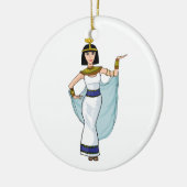 Cleopatra de farao van Egypte Keramisch Ornament (Links)