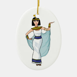 Cleopatra de farao van Egypte Keramisch Ornament