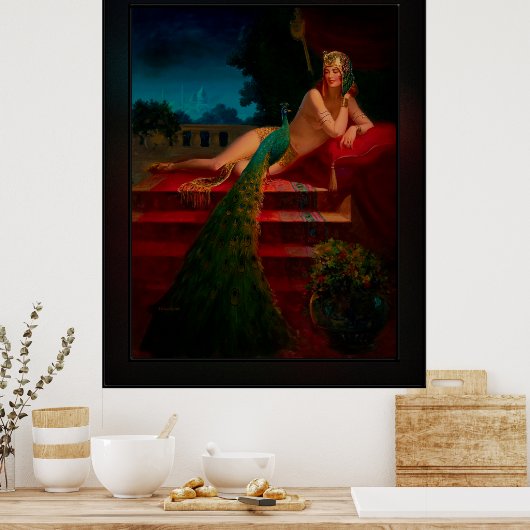 Cleopatra door Edward Mason Eggleston Poster (Keuken)