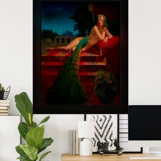 Cleopatra door Edward Mason Eggleston Poster (Thuiskantoor)