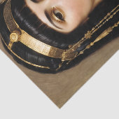 Cleopatra Egyptische farao Queen Art Tissuepapier (Detail)