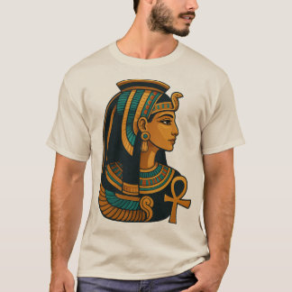 Cleopatra - Egyptische Koningin - Ankh  T-shirt