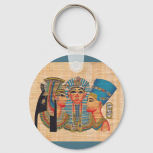 CLEOPATRA Egyptische koningin stijl Sleutelhanger