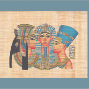 CLEOPATRA Egyptische koningin  stijl Sticker