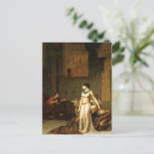 Cleopatra en Caesar Briefkaart (Staand voorkant)
