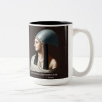 Cleopatra, "Ik zal niet worden overwonnen," Mok