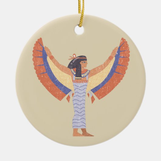 Cleopatra. Keramisch Ornament (Voorkant)