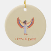 Cleopatra. Keramisch Ornament (Achterkant)