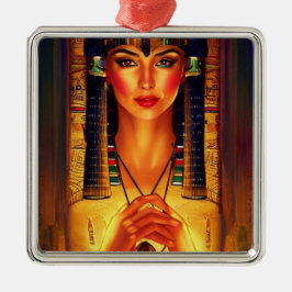 Cleopatra Kerstversiering Metalen Ornament