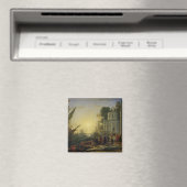 Cleopatra Ontschepen bij Tarsus, 1642 Magneet (Insitu (Vaatwasser))