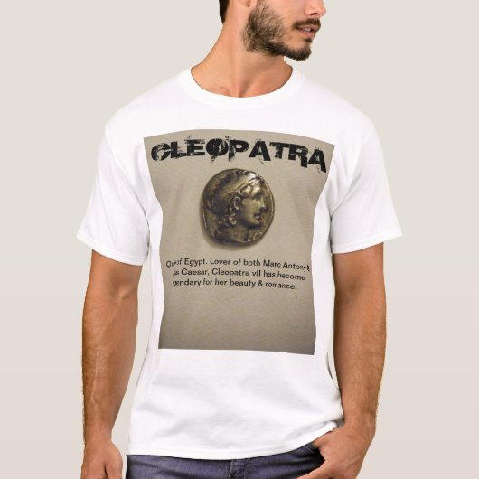 Cleopatra Queen of Egypt T-shirt (Voorkant)