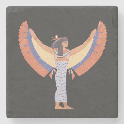 Cleopatra. Stenen Onderzetter (Voorkant)