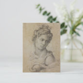 Cleopatra van Michelangelo Briefkaart (Staand voorkant)