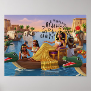 Cleopatra's Koninklijke Reis Poster