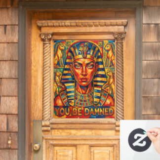 Cleopatra's Vloek Raamsticker