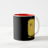 Cléopâtre À Deux Tons De Café Mug (Devant droit)