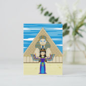 Cléopâtre à la Grande Carte Postale Sphinx (Debout devant)