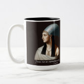 Cléopâtre, "Je ne serai pas triomphé," Mug (Gauche)