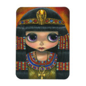 Cléopâtre Poupée Magnet Serpent Coiffure mignonne (Vertical)