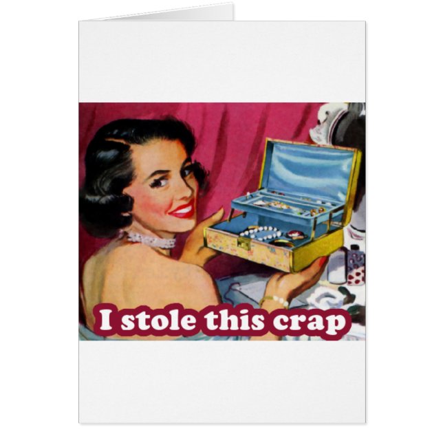 Cleptomanie fascinante (Devant)