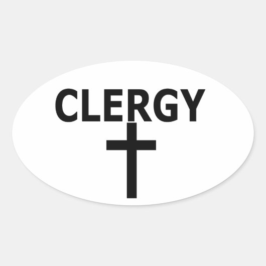 Clergy Window Sticker (Voorkant)