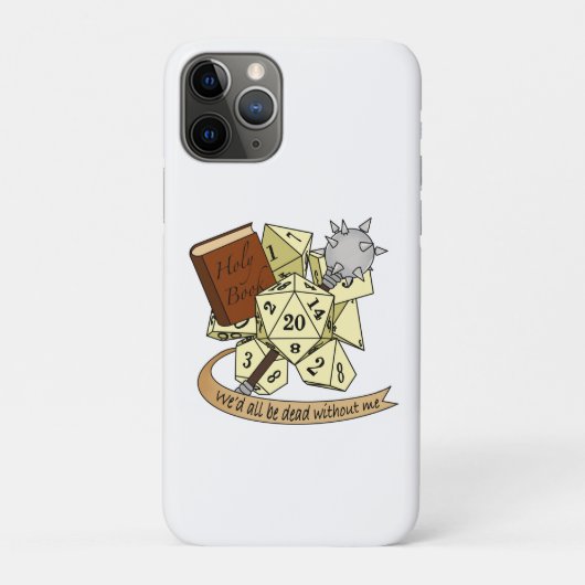Cleric Dice Design Case-Mate iPhone Case (Achterkant)
