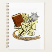 Cleric Dice Design Planner (Voorkant)