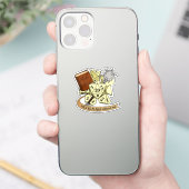 Cleric Dice Design Sticker (Telefoon)