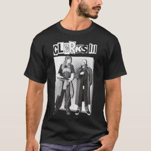 Clerks III Jay en Silent Bob Black & White Movie T-shirt