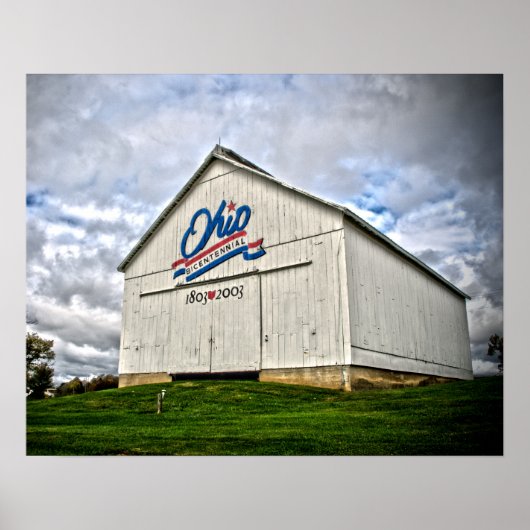 Clermont County Ohio Bicentennial Barns Poster (Voorkant)