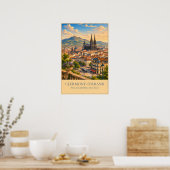 Clermont-Ferrand Poster (Keuken)